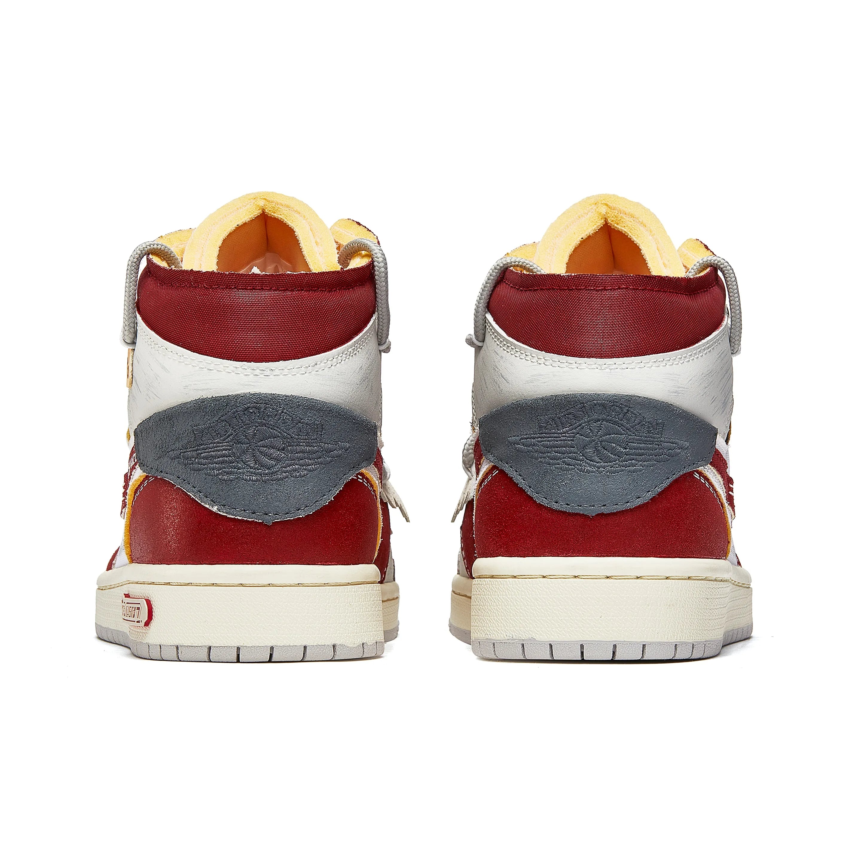 [Custom Trendy Deconstructed] Jordan Air Jordan 1 Skateboarding Shoes Unisex