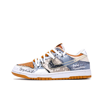 [Custom Wake Up Time] Dunk Skateboarding Shoes Unisex