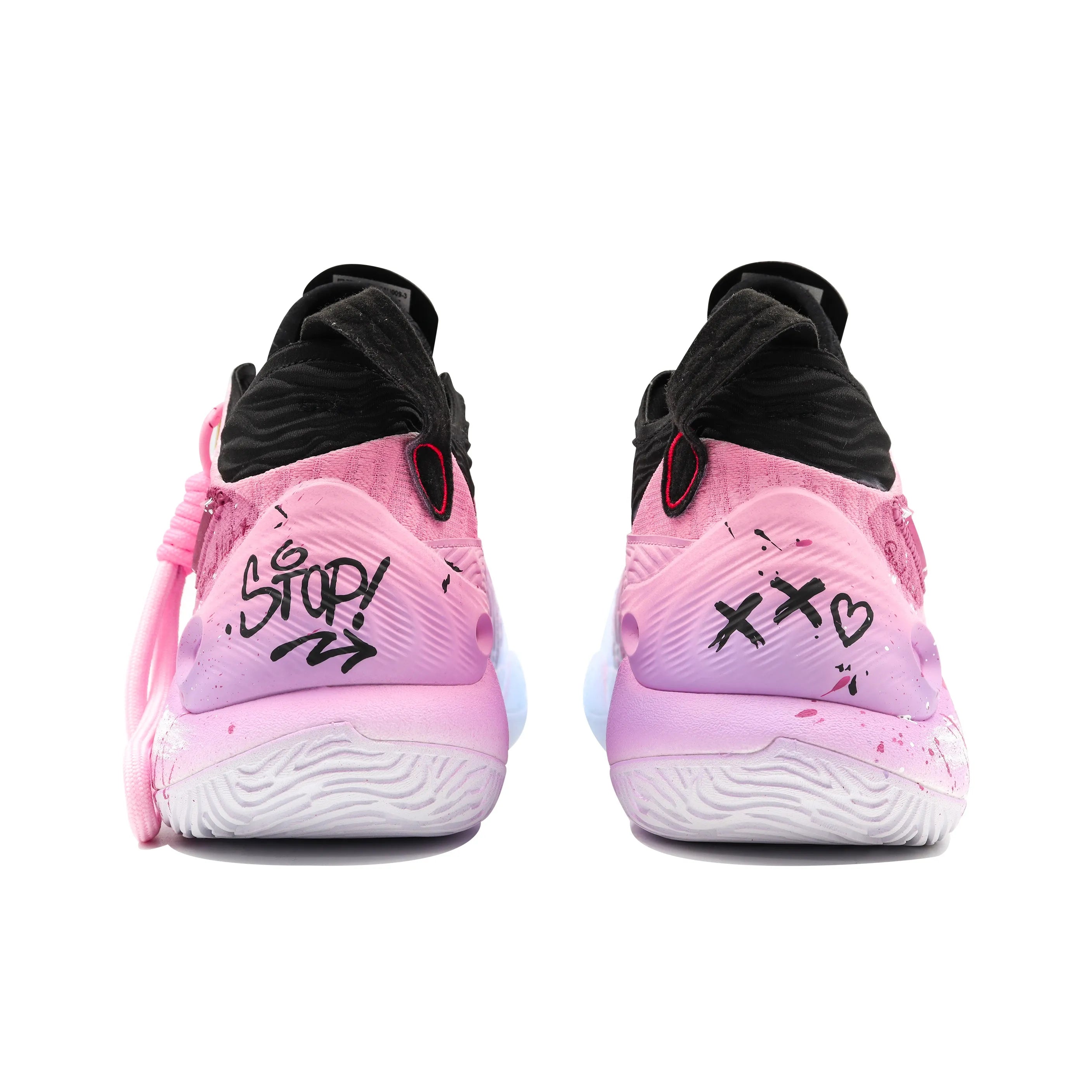 [Evening Sunset/Cherry Blossoms] Custom Street LiNing Basketball Shoes Unisex
