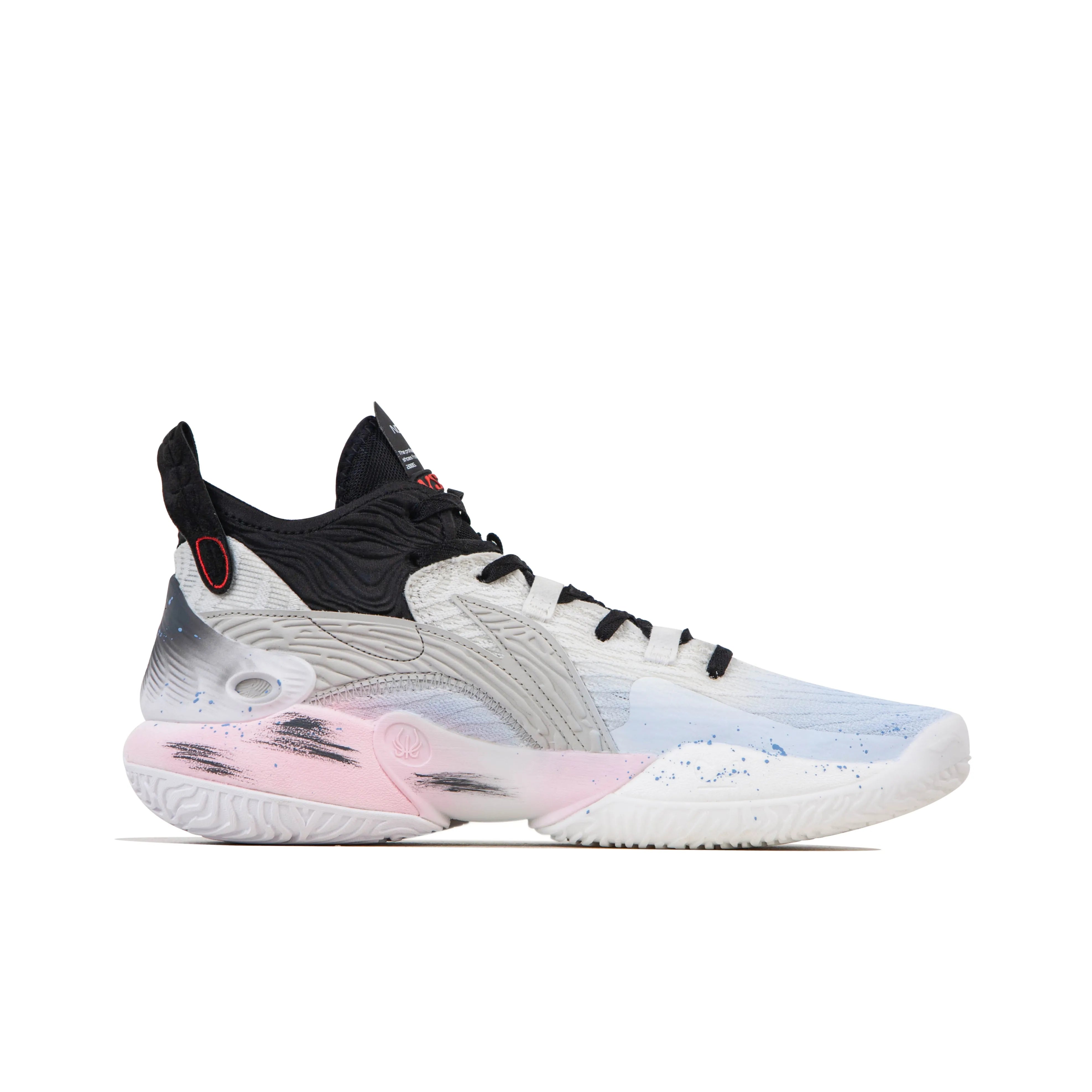 [Free Walk - Blue and Pink Color Clash] Custom Street LiNing Basketball Shoes Unisex