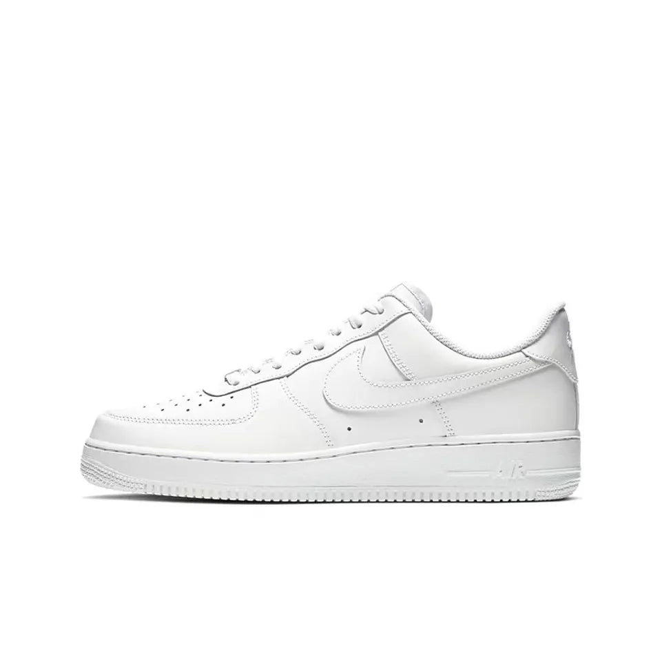 [Custom Fluorescent Graffiti] Air Force 1 Skateboarding Shoes Unisex Pink/Gray