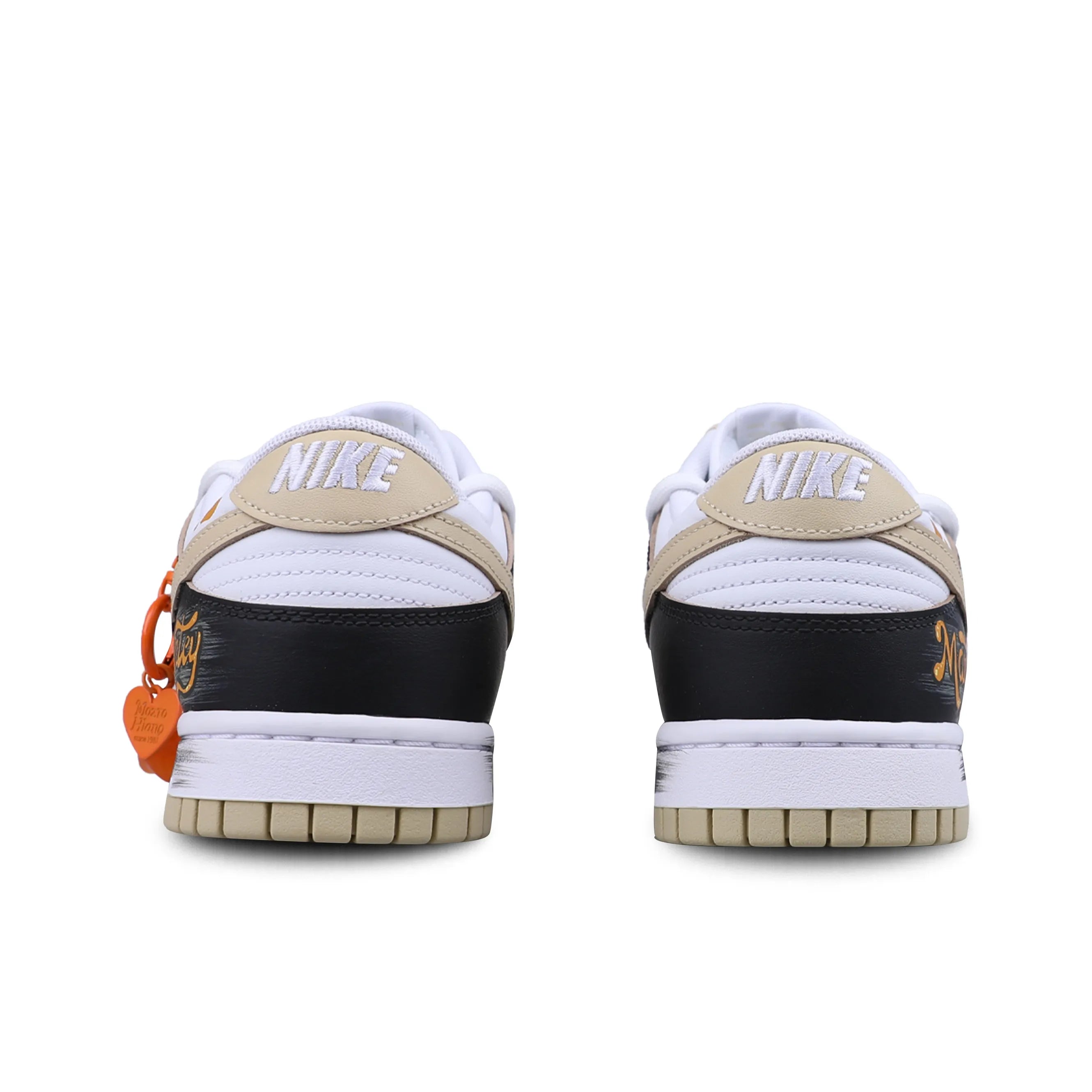 [Custom Sunset Album] Dunk Skateboarding Shoes Unisex Yellow/Black