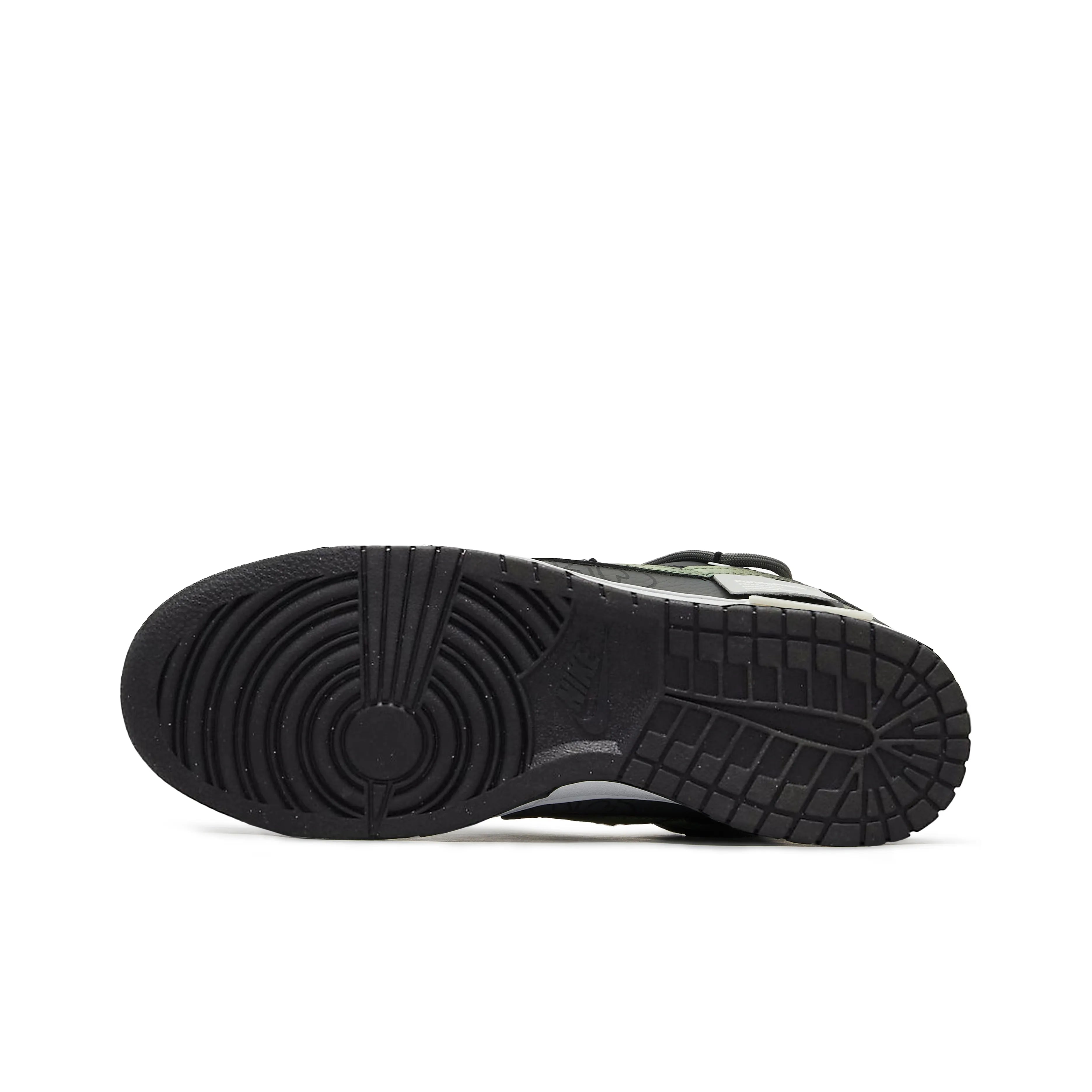 [Custom Moon] Dunk Skateboarding Shoes Unisex Gray/Green