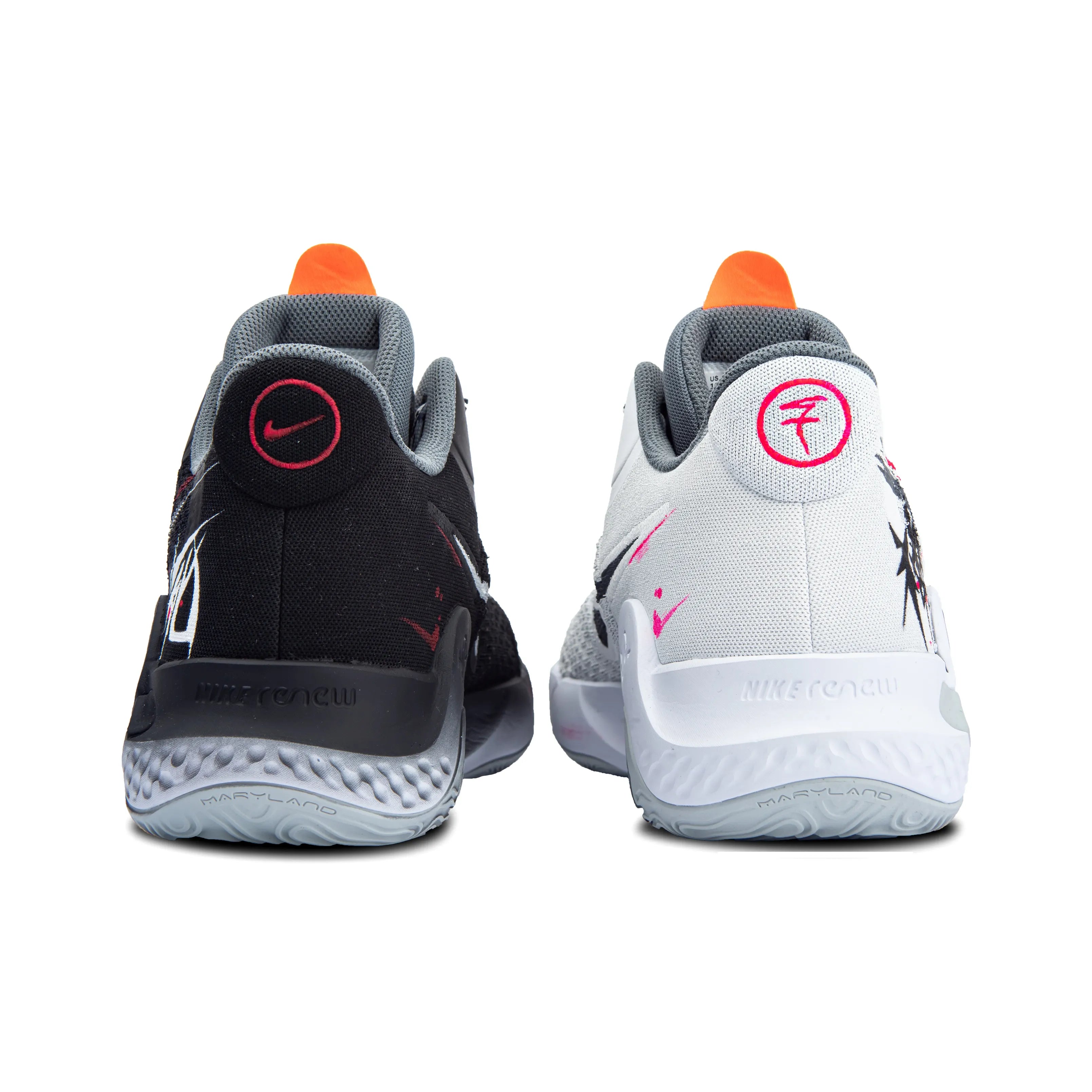 [Custom Death Pact, Durant] KD Trey 5 IX Basketball Shoes Unisex Mid-Top Black