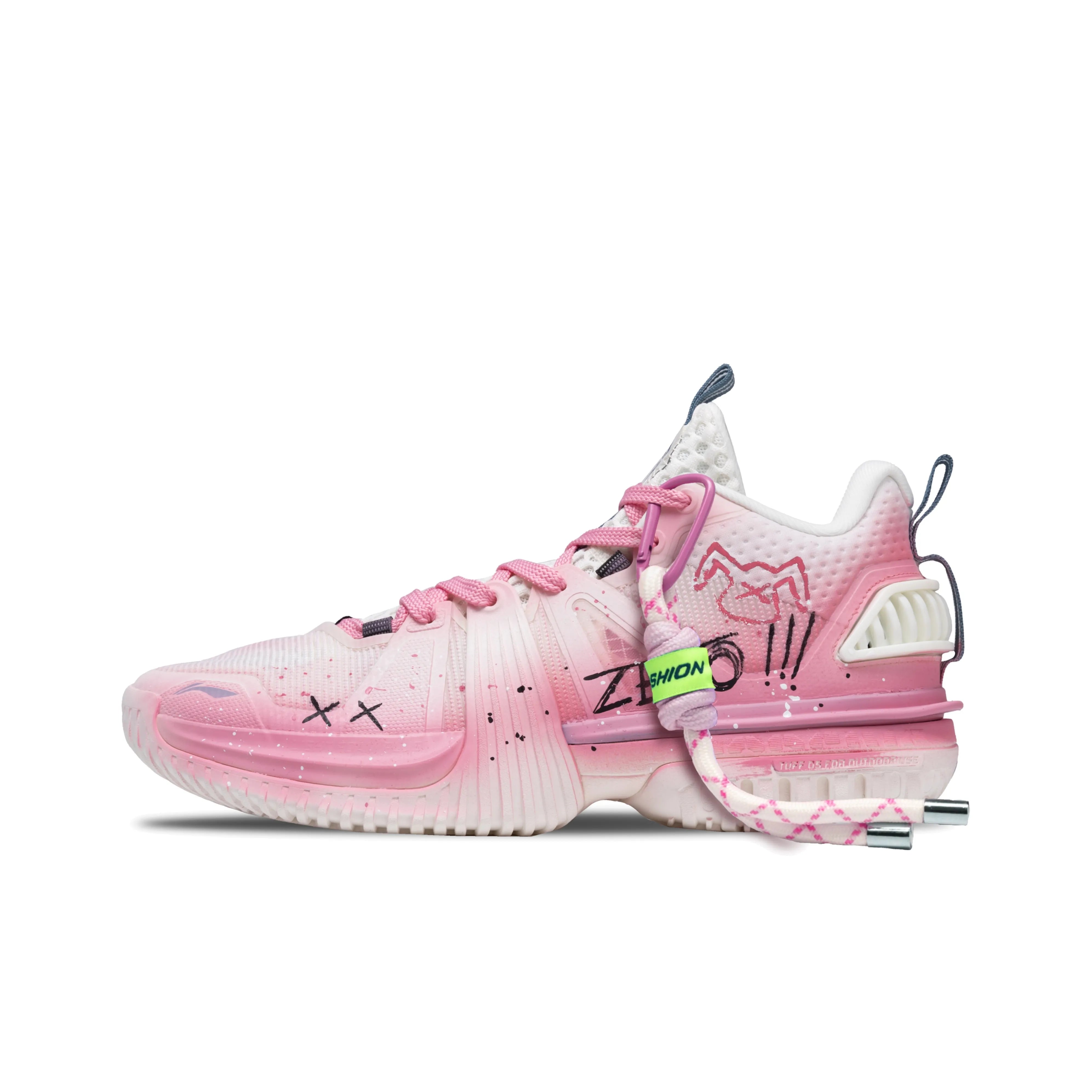 [Multi-Color Available] Custom Color Matching Trend LiNing Basketball Shoes Unisex