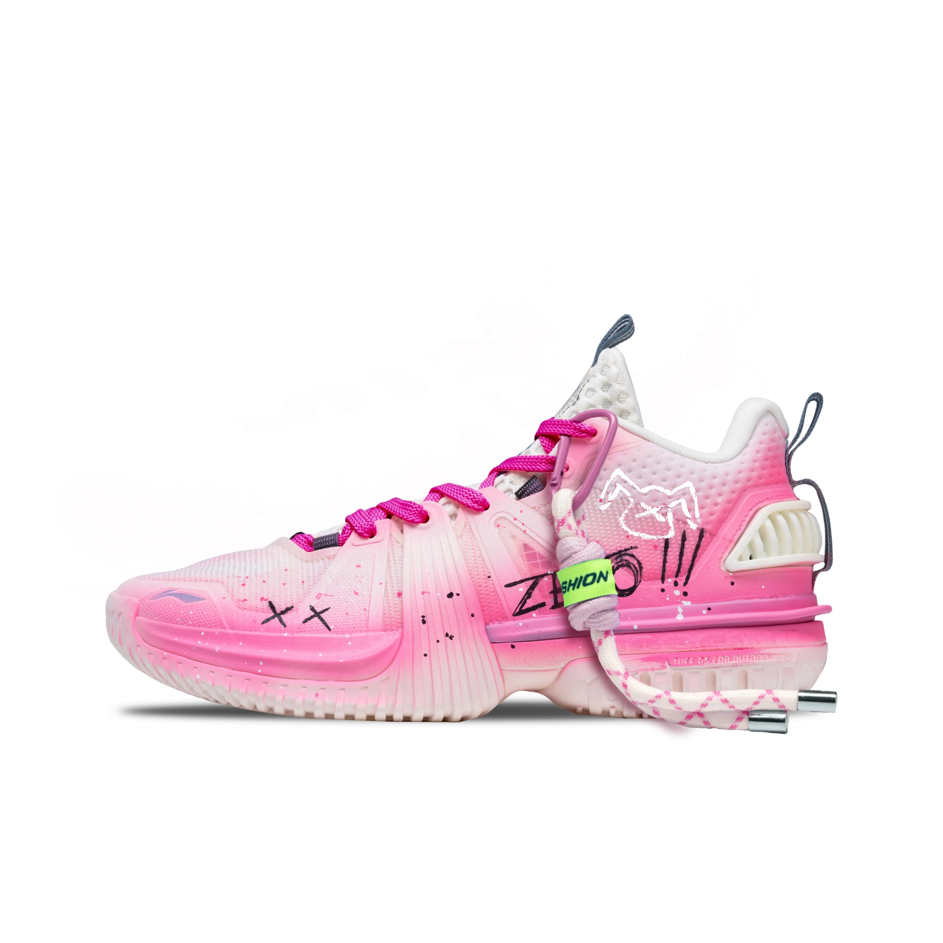 [Multi-Color Available] Custom Color Matching Trend LiNing Basketball Shoes Unisex