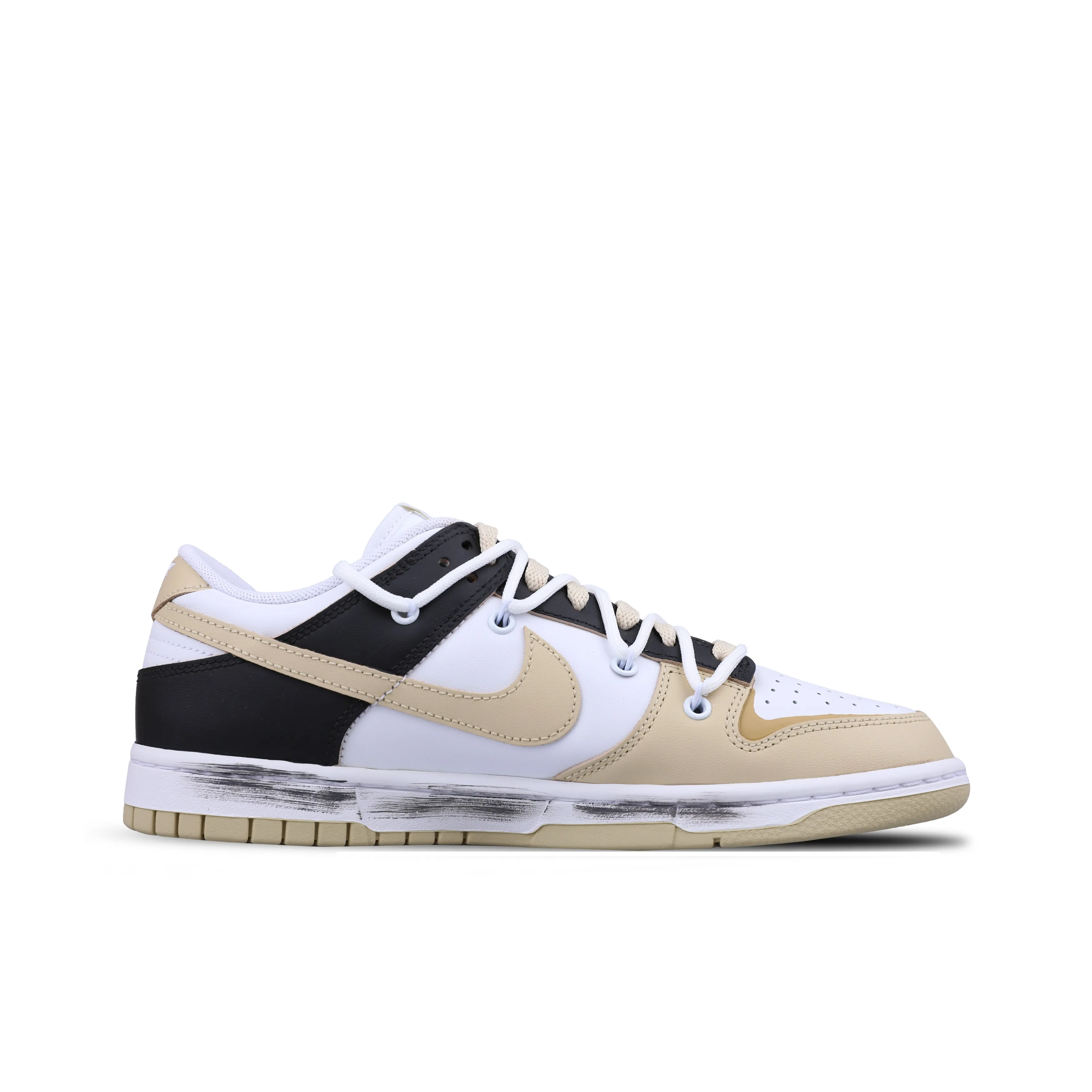 [Custom Sunset Album] Dunk Skateboarding Shoes Unisex Yellow/Black