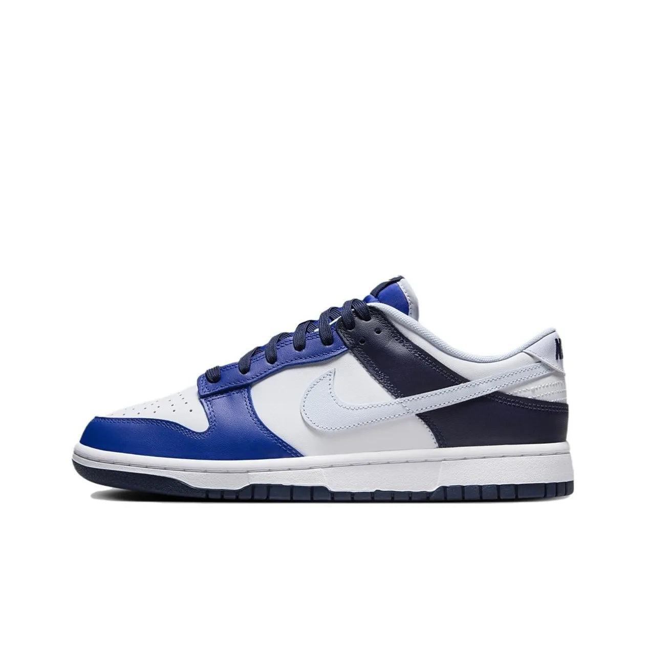[Custom Trust The Bear] Dunk Low Skateboard Shoes Unisex Beige/Blue
