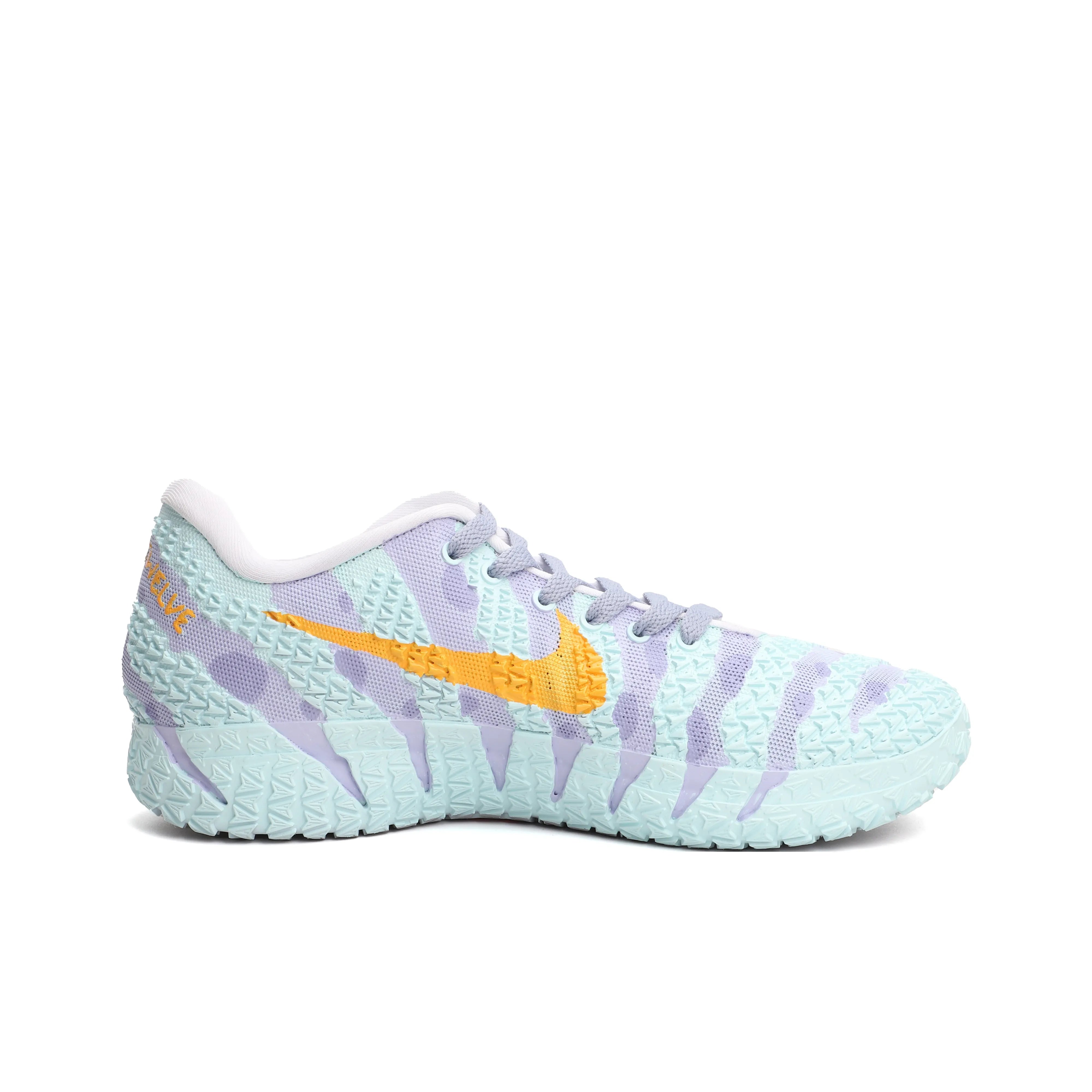 [Custom SpongeBob SquarePants and Patrick Star - Pineapple House] Ja 3 Morant III Basketball Shoes Men's Mid-Top Split-Color shoes