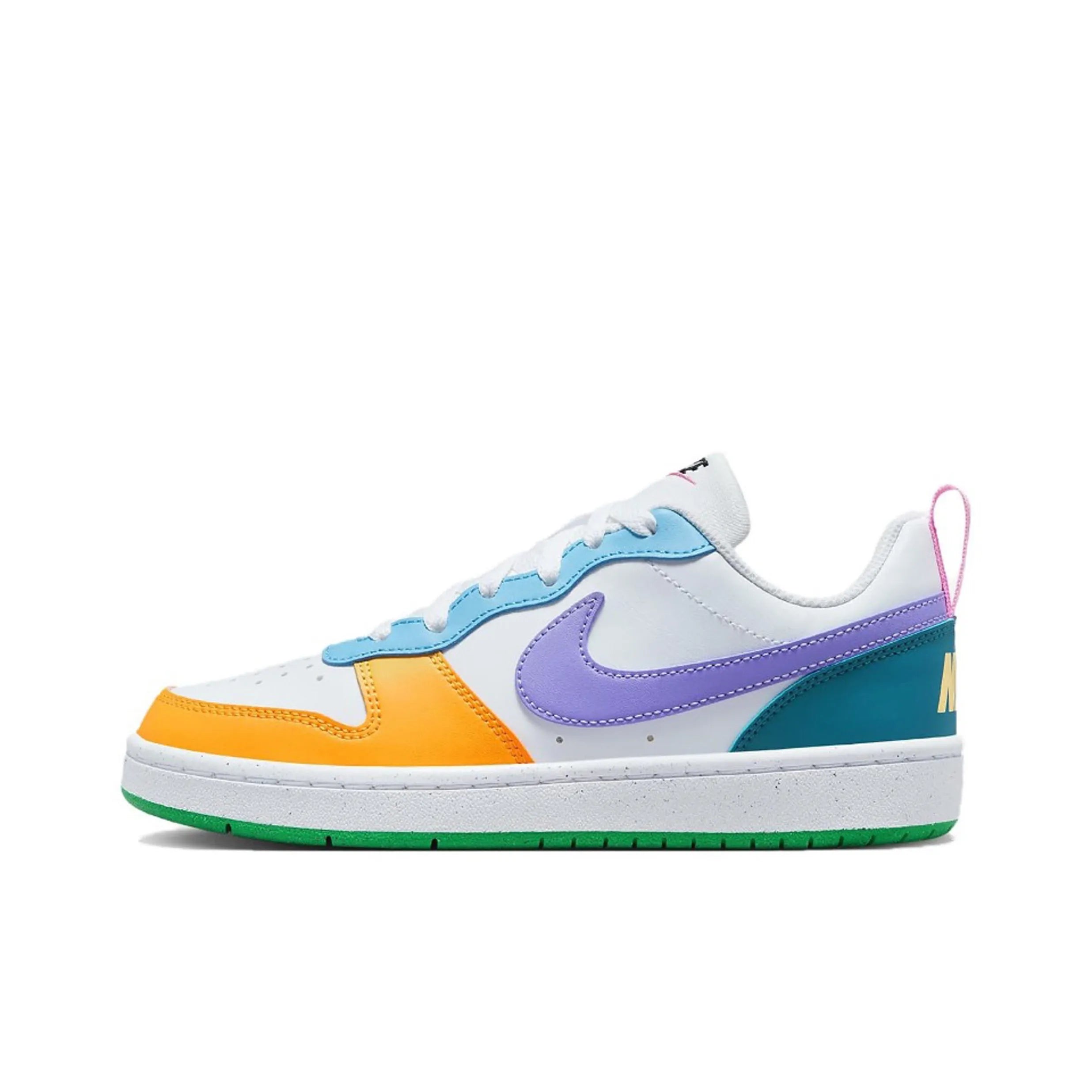 [Custom Rainbow Candy Monster] Court Borough Skateboard Shoes  For Children Unisex