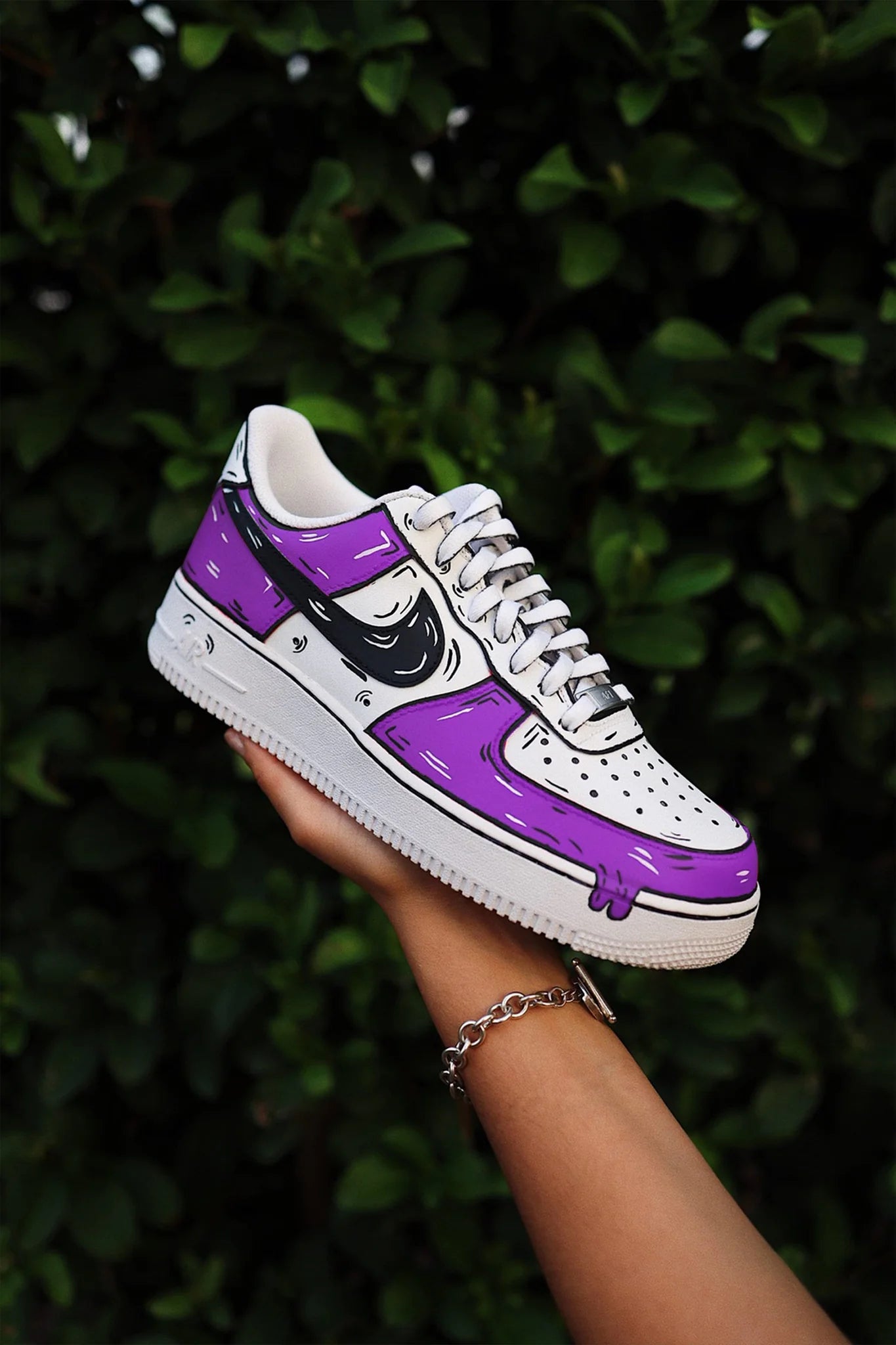 [Custom Hand-Painted 2D] Air Force 1 Skateboarding Shoes Low-top Unsex Multi-color available
