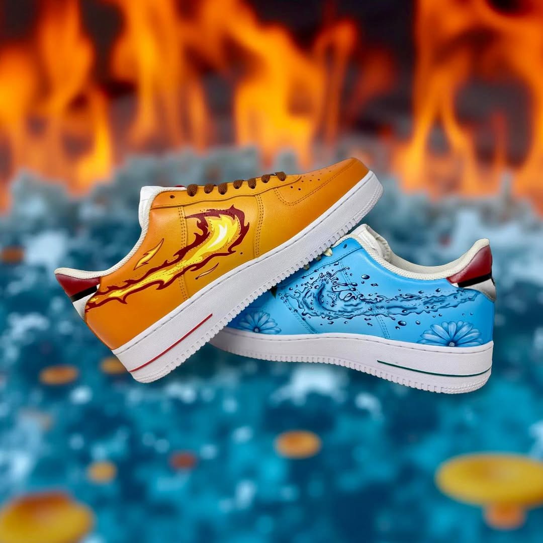 [Custom Pokémon] Air Force 1 Skateboarding Shoes Unisex