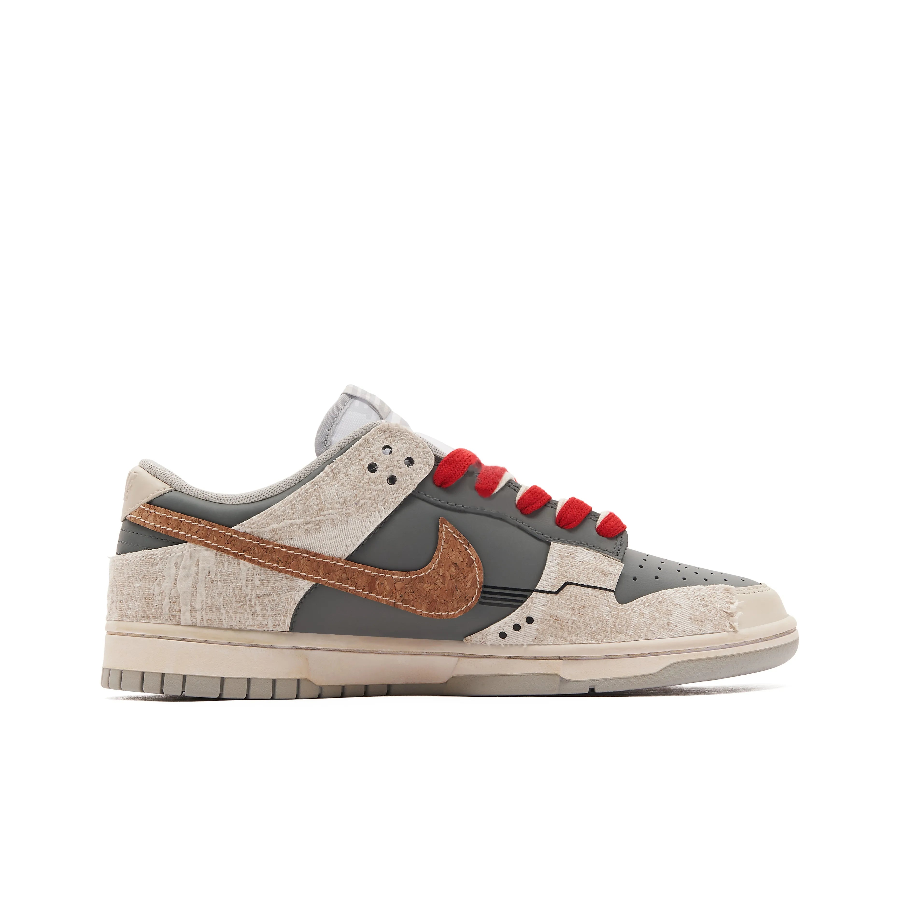 [Custom Heartfelt Email] Dunk Skateboarding Shoes Unisex Brown/Gray
