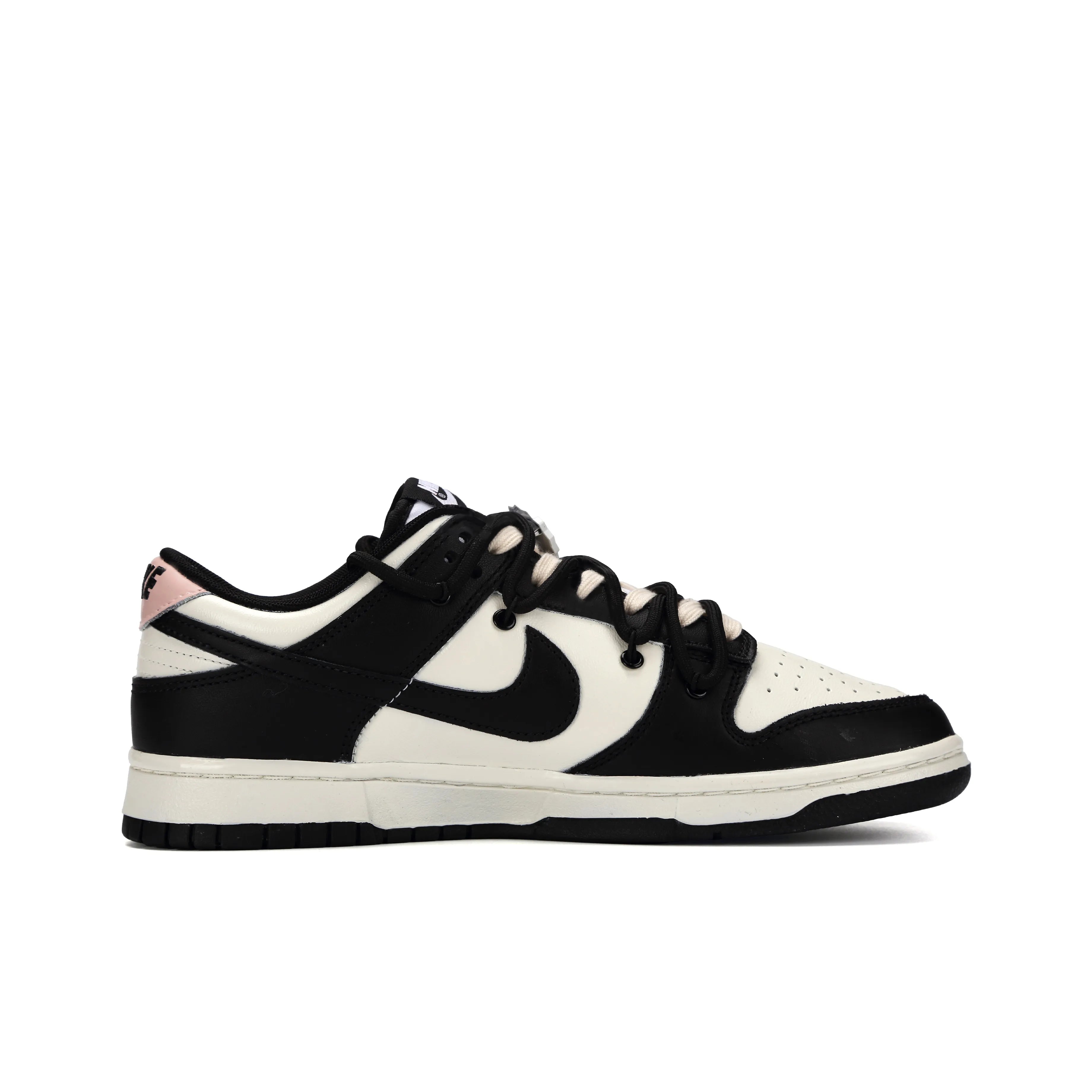 [Custom Fiery Zone] Dunk Skateboarding Shoes Unisex Black