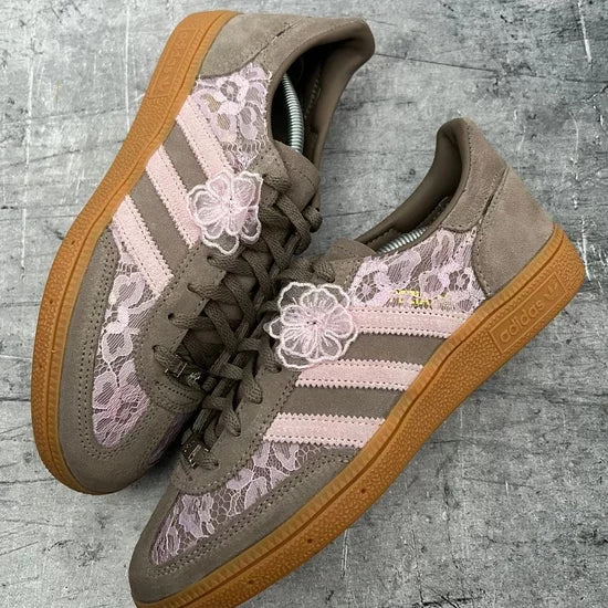 [Custom Urban Lace] Originals Handball Spzl Low Top Lace/French Romantic Vintage Style