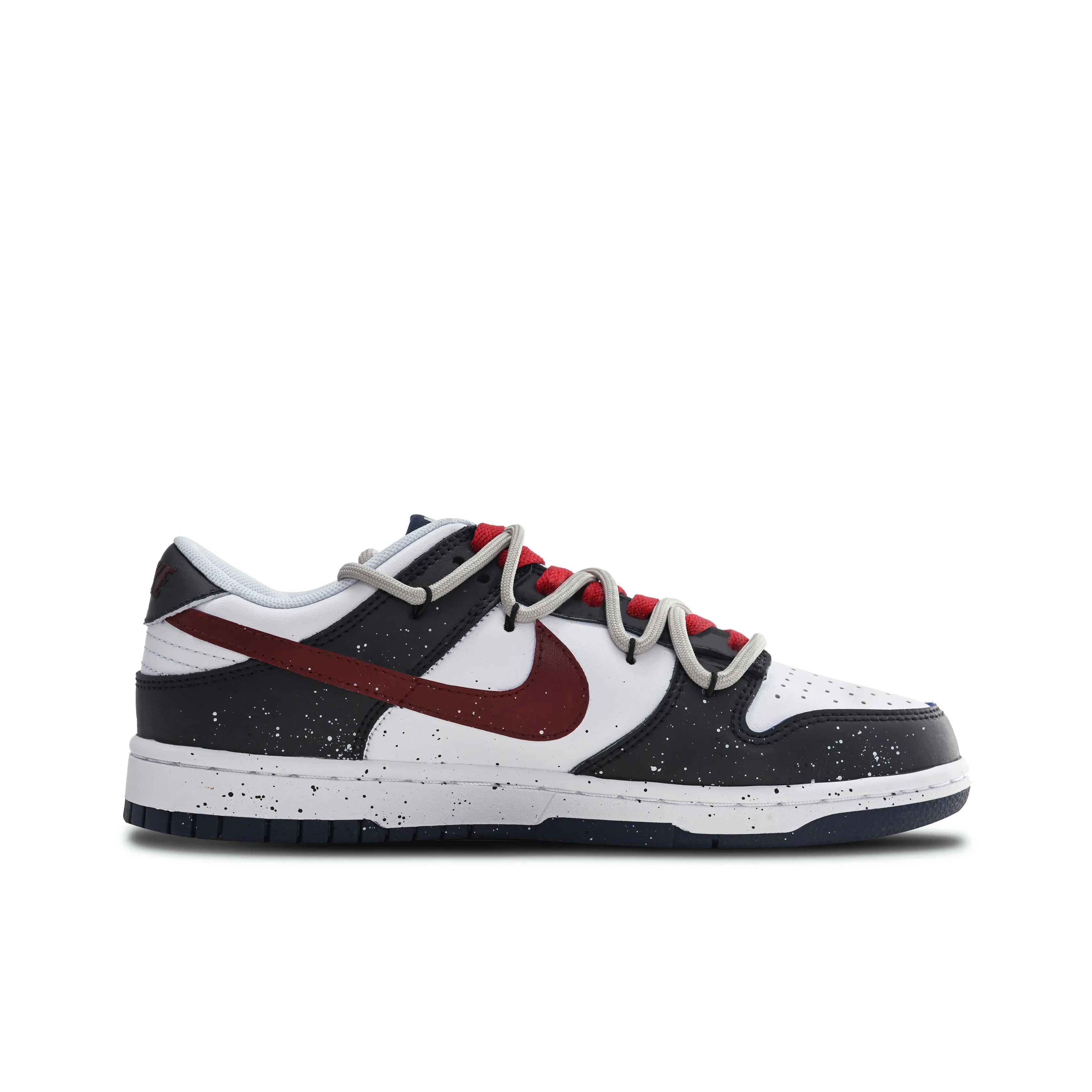 [Custom No-go Zone] Dunk Skateboarding Shoes Unisex Graffiti Black/Red