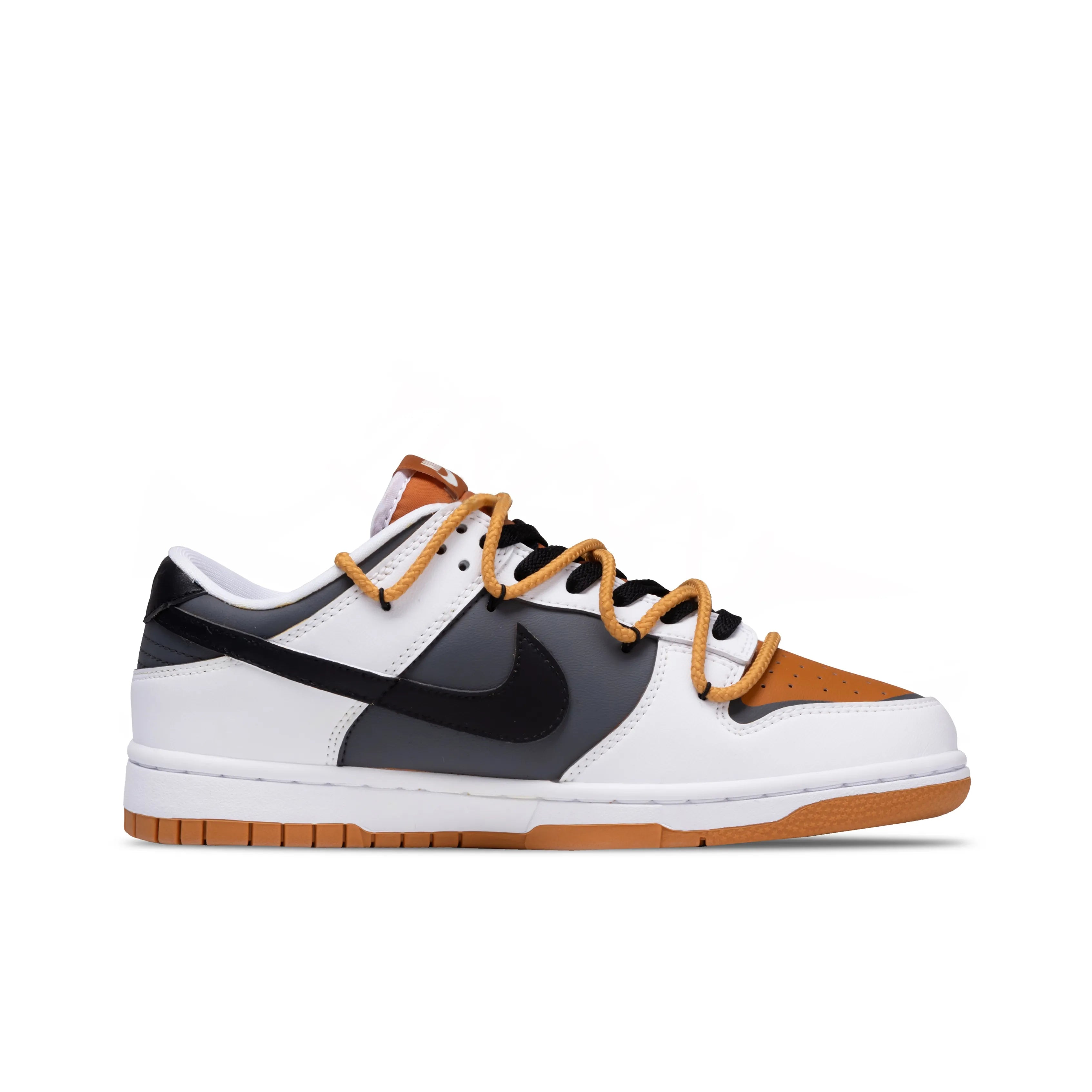 [Custom Urban Wild] Dunk Low Unisex White/Brown/Gray