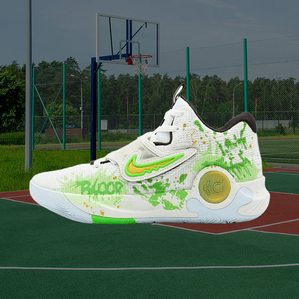 [Custom Hip-hop street]  KD Trey 5 X Basketball Shoes Men Low-Top Blue