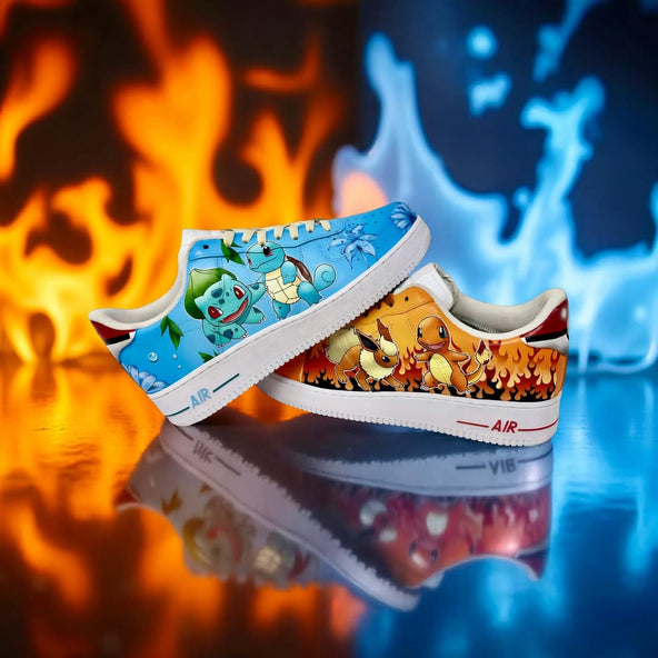 [Custom Pokémon] Air Force 1 Skateboarding Shoes Unisex