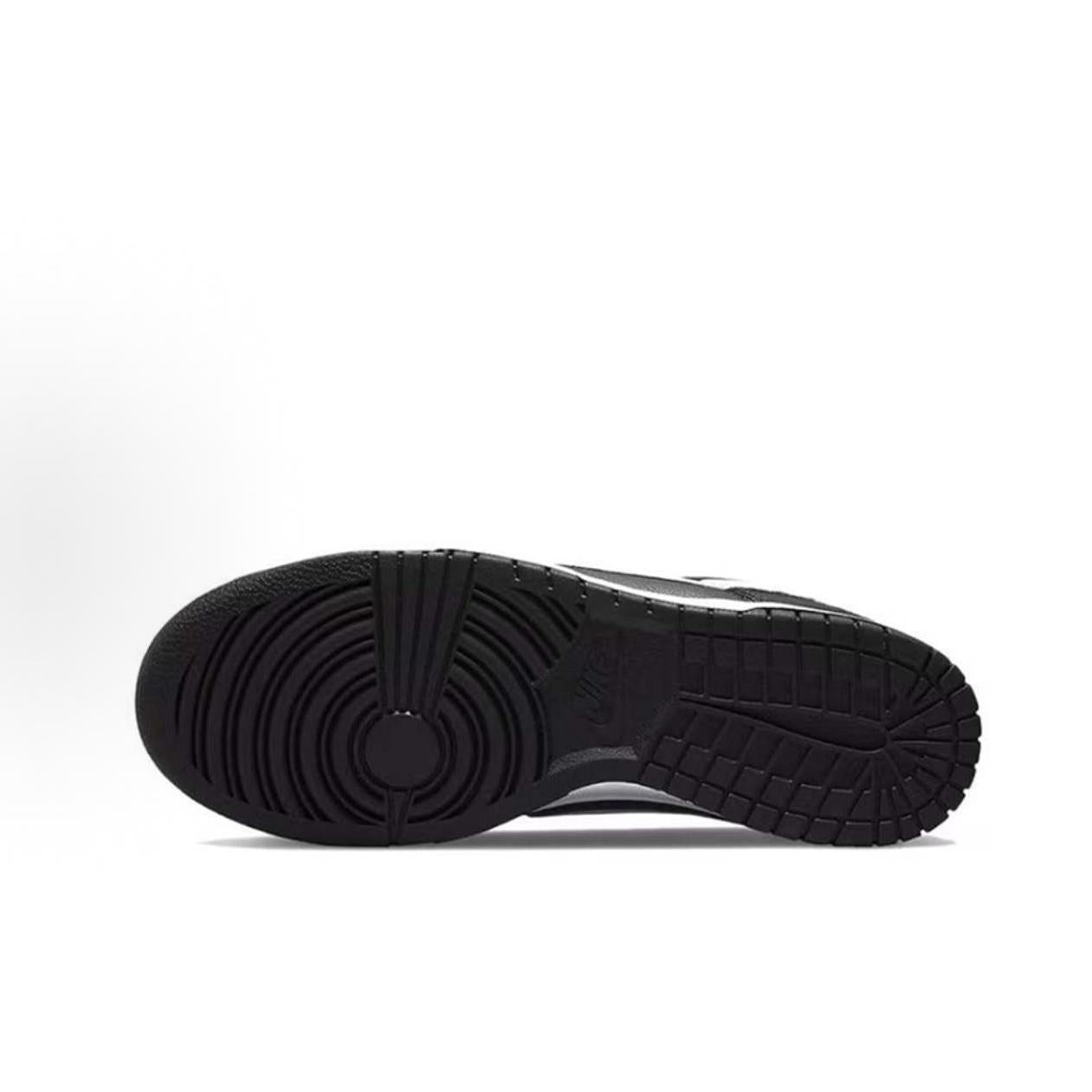 [Custom Blue Flame] Dunk Skateboarding Shoes Unisex Black